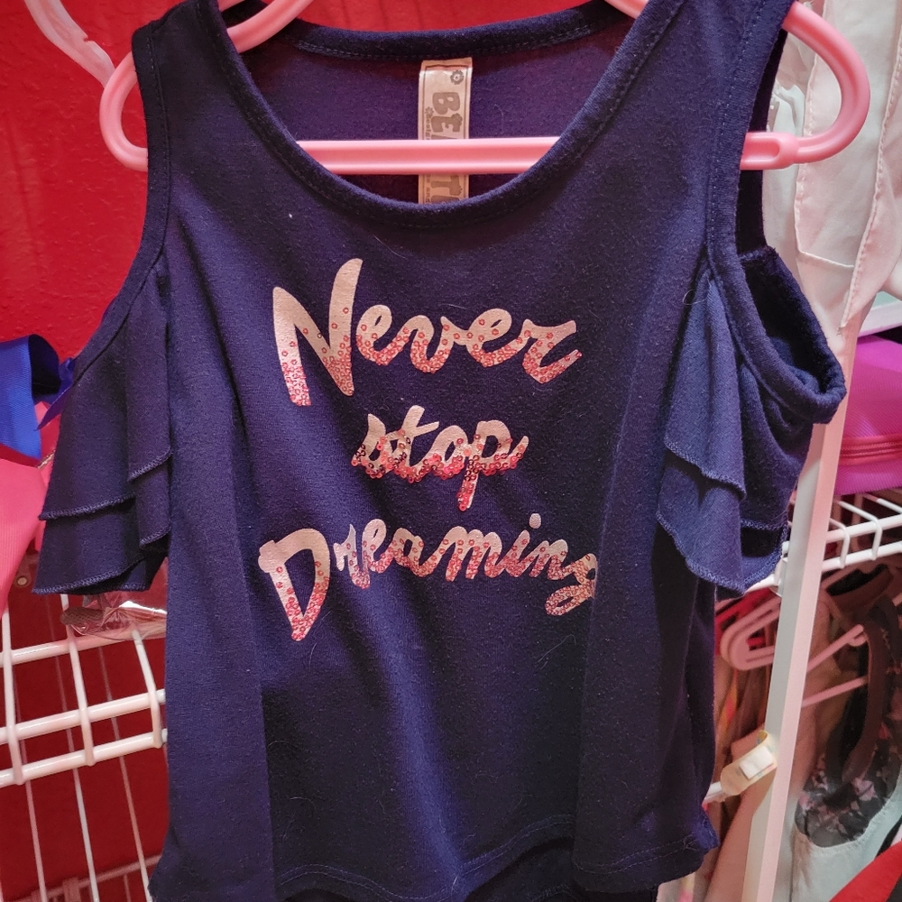 Girls never stop dreaming shirt